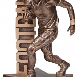 Running Star 6.5" Resin Sculpture Baseball Trophy