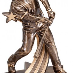 Superstar 6.5" Resin Sculpture Baseball Trophy