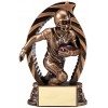 Running Star 5.5" Resin Sculpture Baseball Trophy