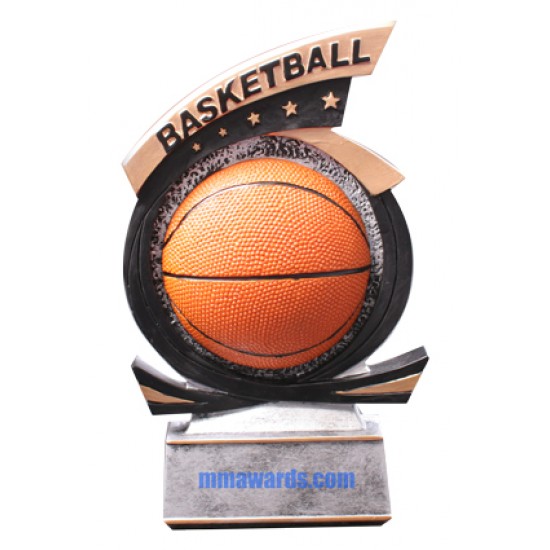 Basketball Resin 7" Trophy