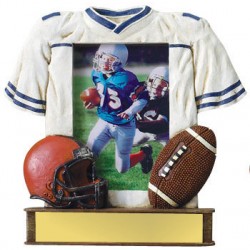 Painted Photo Jersey Resin Trophy