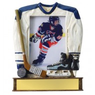 Painted Photo Jersey Resin Trophy