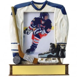 Painted Photo Jersey Resin Trophy