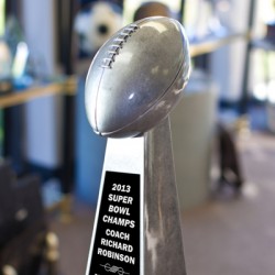 Super Bowl Lombardi Style Fantasy Football Trophy