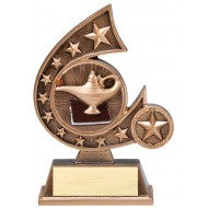 Multi Color Comet  Series Trophy
