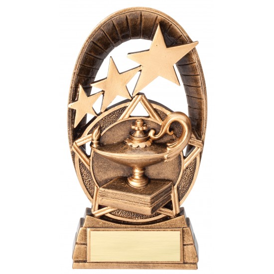 Multi Color Radiant Star Series Trophy