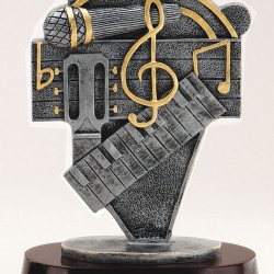 Resin Music Trophy