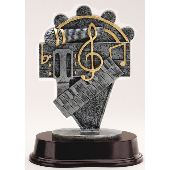 Resin Music Trophy