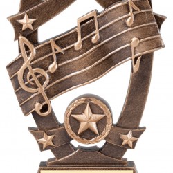 Multi Color Sport Star Series Trophy