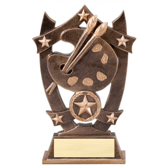 Multi Color Sport Star Series Trophy