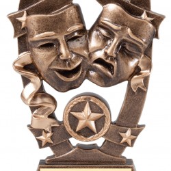 Multi Color Sport Star Series Trophy