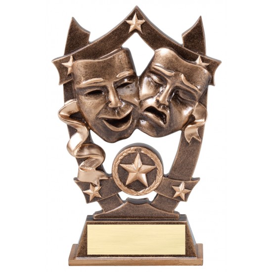 Multi Color Sport Star Series Trophy