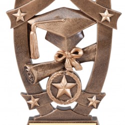 Multi Color Sport Star Series Trophy