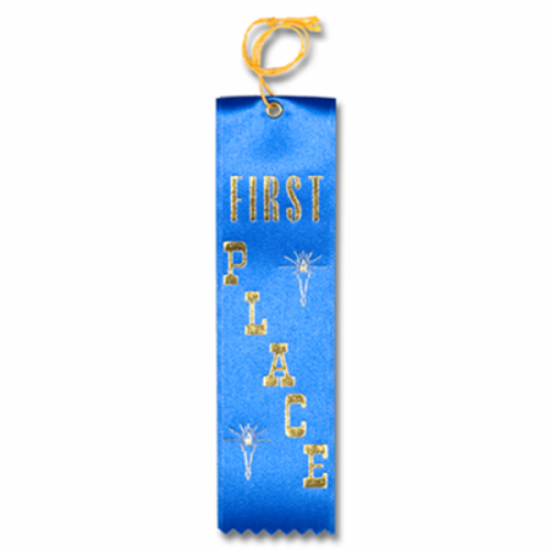 2" x 8" Stock Carded Award Ribbon 