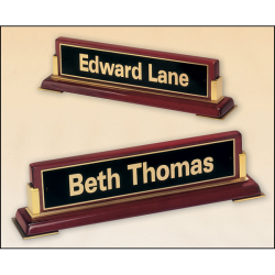 Rosewood Nameplate