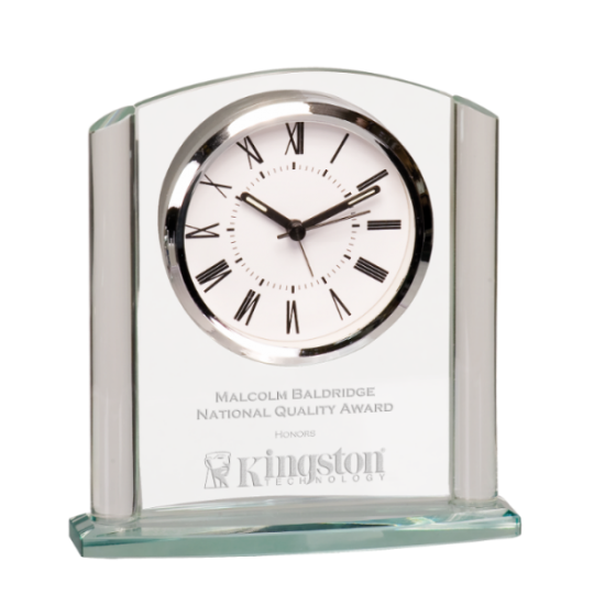 ARCH PREMIER GLASS CLOCK