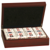 ROSEWOOD FINISH GOLF BOX