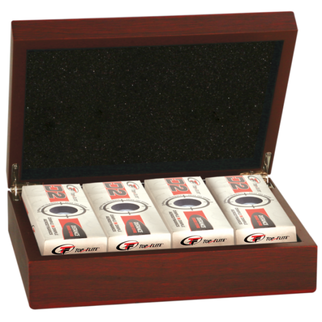 ROSEWOOD FINISH GOLF BOX