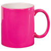 11 OZ PINK ROUND LASERMUGS