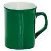 10 OZ GREEN ROUNDED CORNER LASERMUGS