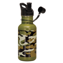 17 OZ CAMO STAINLESS STEEL WATER BOTTLE