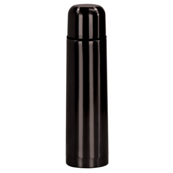 25 OZ BLACK VACUUM INSULATED BOTTLE