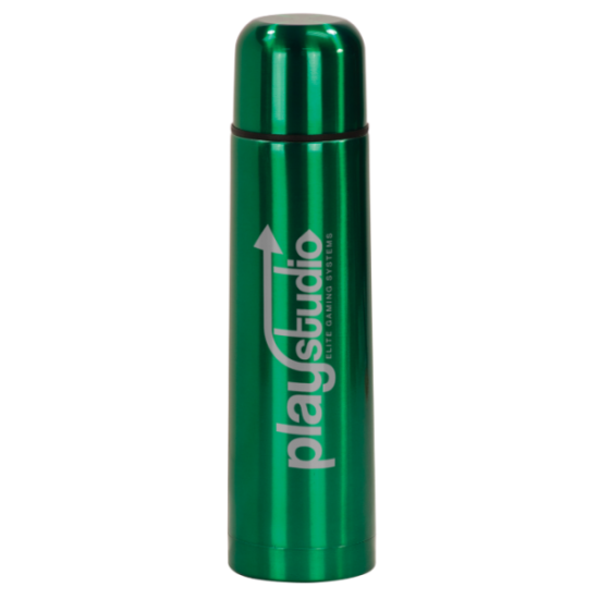 25 OZ GREEN VACUUM INSULATED BOTTLE