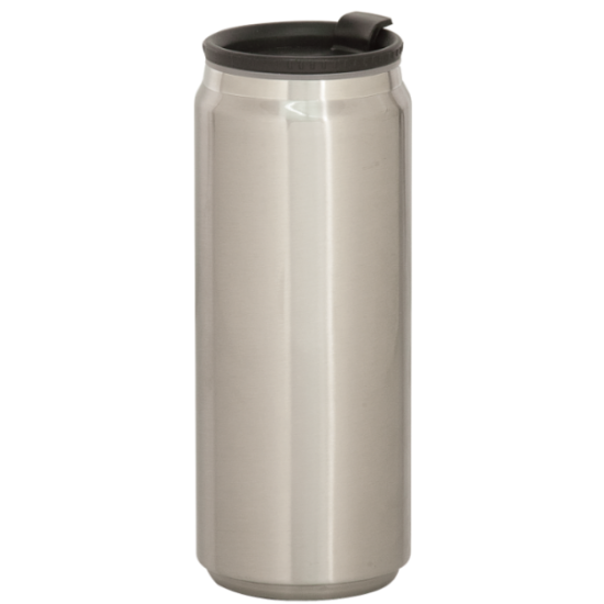 15 OZ STAINLESS STEEL CAN TRAVEL MUG