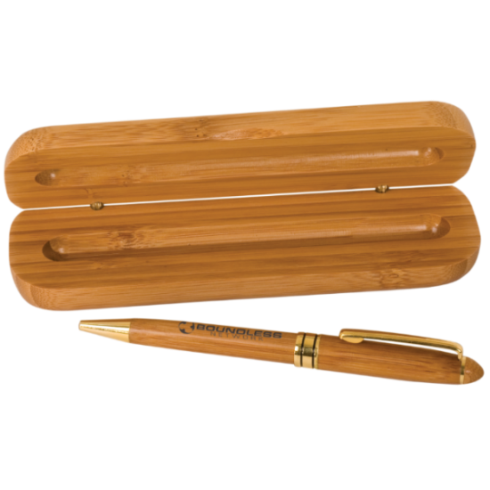 BAMBOO PEN & CASE SET