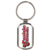 RECTANGULAR FULL COLOR METAL KEY CHAIN