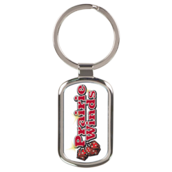 RECTANGULAR FULL COLOR METAL KEY CHAIN