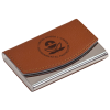 METAL/LEATHER BUSINESS CARD HOLDER