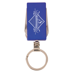 BLUE 6 FUNCTION KEY RING