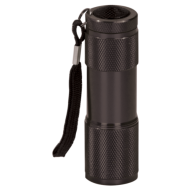 BLACK 9 LED FLASHLIGHTS