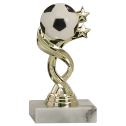 Twisted Sport Soccer Trophy