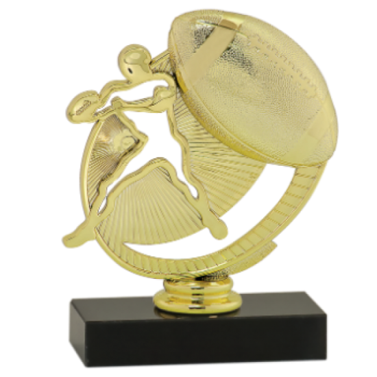Silhouette Football Trophy