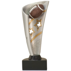 Banner Football Resin Award