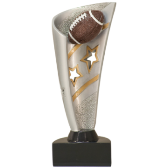 Banner Football Resin Award