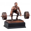 Resin Sculpture Dead Lift Trophy