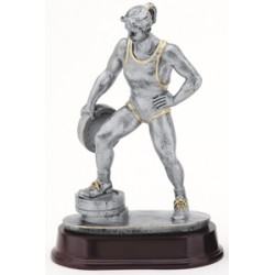 Resin Sculpture Bar In Hand Trophy