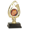 Torch 2" Holdler With Bling Martial Arts Trophy