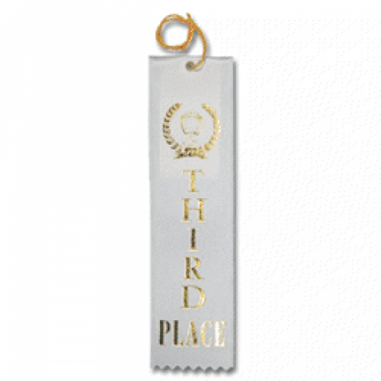 STRB21C - 3rd Place Stock Carded Ribbon