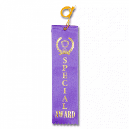 STRB21C - Special Award Stock Carded Ribbon