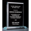 Apex Series 3/4" thick acrylic award on acrylic base