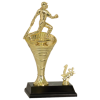 Rising Swirl Riser Softball Trophy