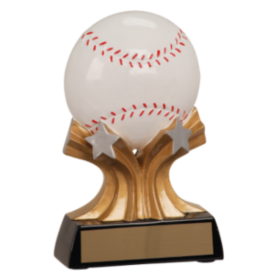 Shooting Star Baseball Resin