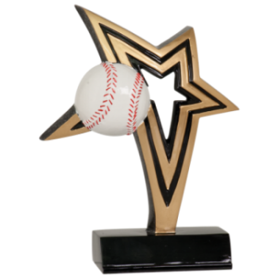 Infinity Star Baseball Resin