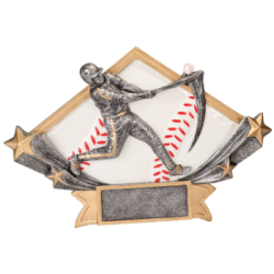 Diamond Star Baseball Resin