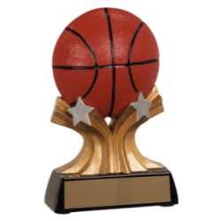 Shooting Star Basketball Resin