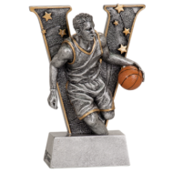"v" Male Basketball Resin